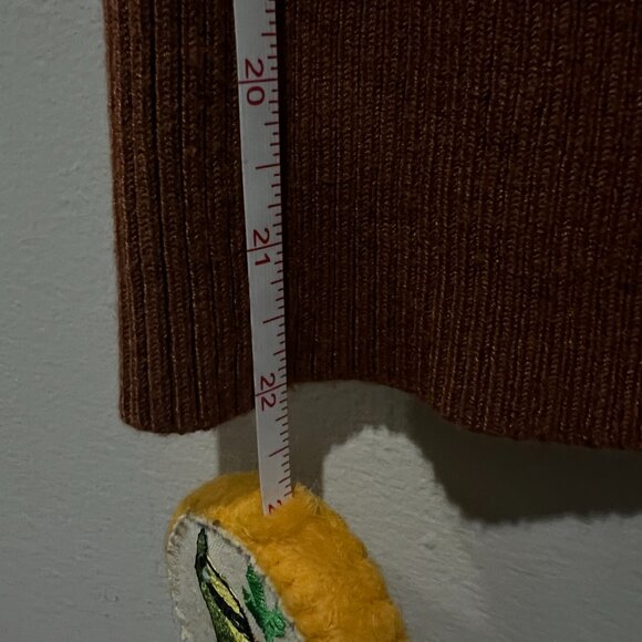 Premise Rust Ribbed Knit Tee (Size M) - Picture 3 of 6